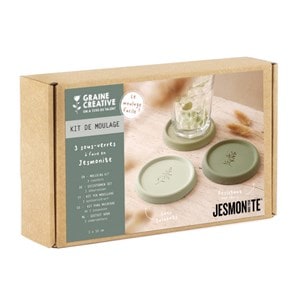 Kit 3 sous verres avec motif jesmonite &