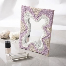 Kit punch needle   miroir diy