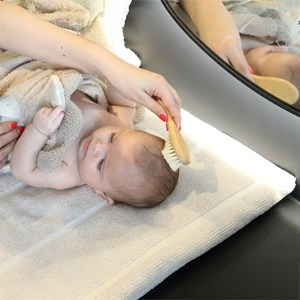 Set brosses et peigne en bois naturel