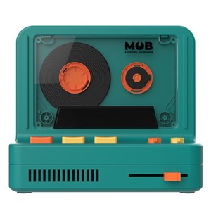 Mob - enceinte bluetooth rétro rs-80 - design années 80