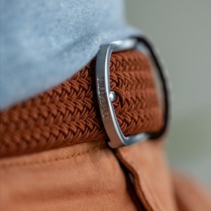 Ceinture tressée auburn - t1