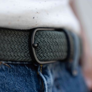 Ceinture tressée dark forest - t1