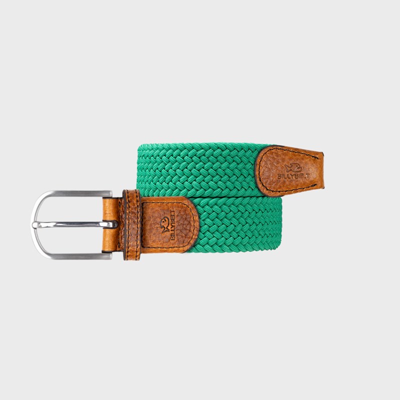 Billybelt - Ceinture tressée golf green - t1