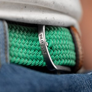 Ceinture tressée golf green - t1