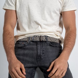 Ceinture tressée panama - t1