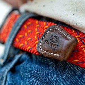Ceinture tressée fuego - t1