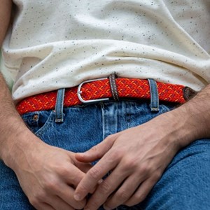 Ceinture tressée fuego - t2
