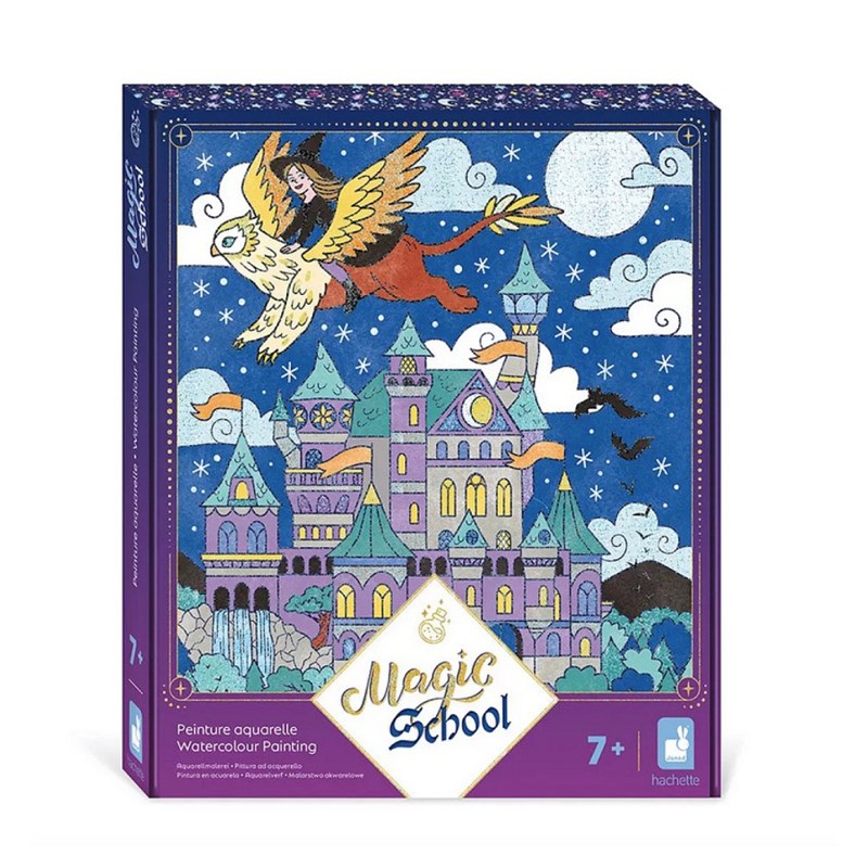 Juratoys-Janod - Magic school - peinture aquarelle