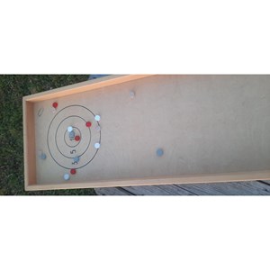 Jeu géant en bois - cible pichenette