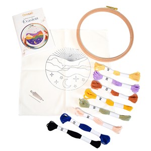 Coffret broderie paysage