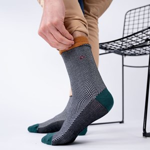 Chaussettes chevron sherwood