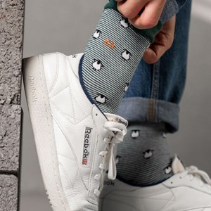 Chaussettes à motifs animaux mouton