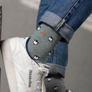 Chaussettes à motifs animaux mouton