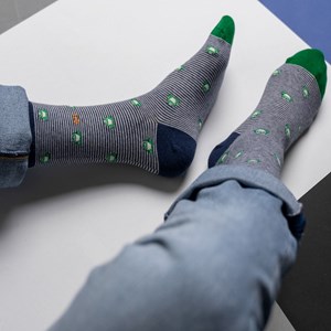 Chaussettes à motifs animaux grenouille