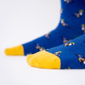 Chaussettes à motifs animaux canard