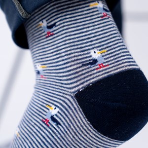 Chaussettes à motifs animaux goéland