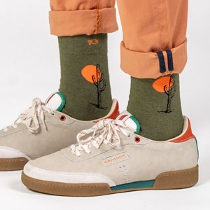 Chaussettes à motifs saguaro