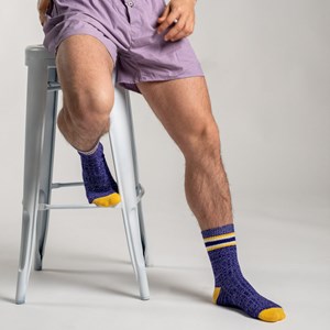 Chaussettes en coton épais yale
