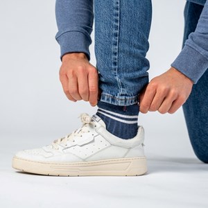 Chaussettes mi-hautes marine