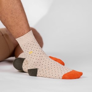 Chaussettes square natural