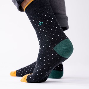Chaussettes square poivre