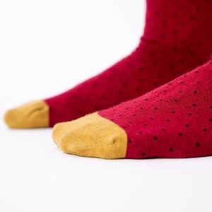 Chaussettes square paprika