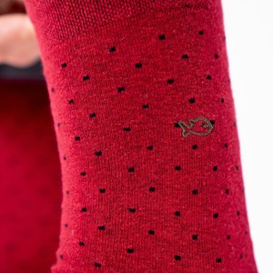 Chaussettes square paprika