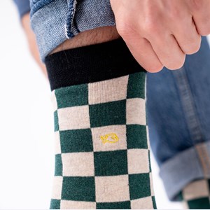 Chaussettes carreaux tourist trophy