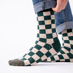 Chaussettes carreaux tourist trophy