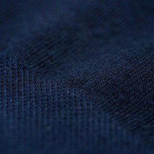 Chaussettes unies bleu marine