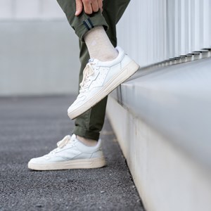 Chaussettes unies beige