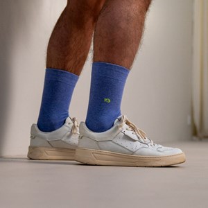 Chaussettes unies lavande