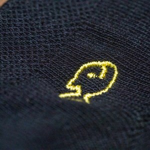 Socquettes unies noir