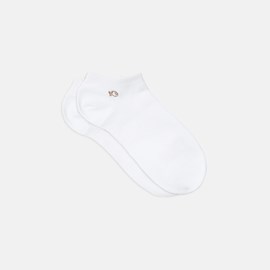 Socquettes unies blanc