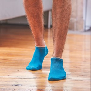 Socquettes unies opale