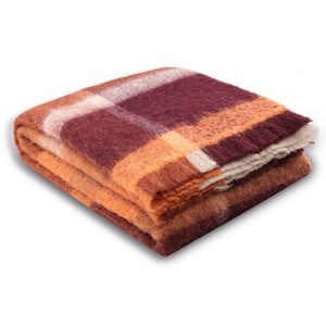 Plaid effet mohair billy