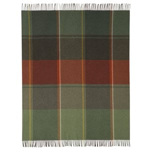 Plaid laine et cachemire clarence