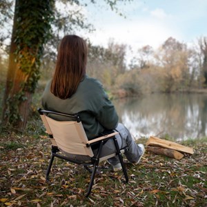 Chaise de camping pliable
