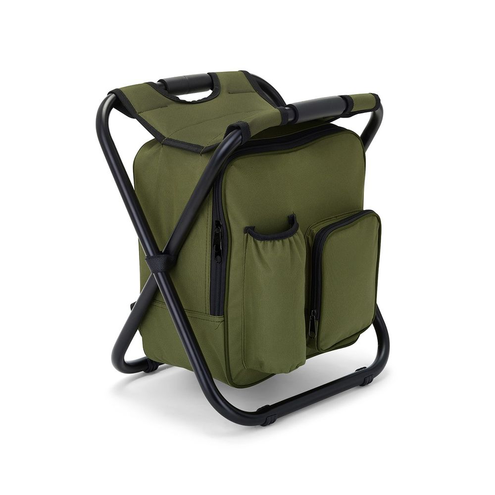 Sac De Peche Chaise Glacière 3-en-1 Sac à Dos Isotherme