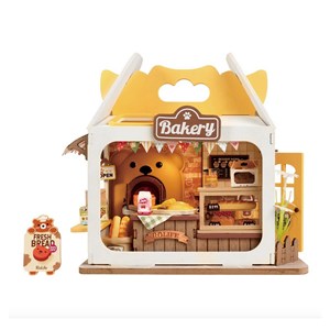 Maison miniature teddy s breadbox