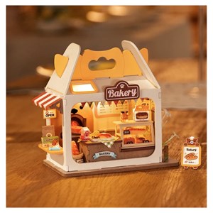 Maison miniature teddy s breadbox