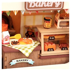 Maison miniature teddy s breadbox