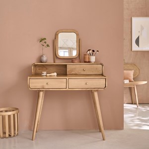 Bureau en mindi massif 90 cm