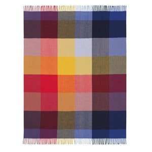 Plaid laine et cachemire clarence