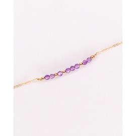 Bracelet pierres naissance - février