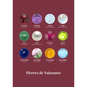 Créoles pierres naissance - mars