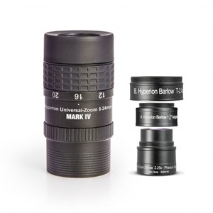 Pack oculaire zoom et barlow hyperion