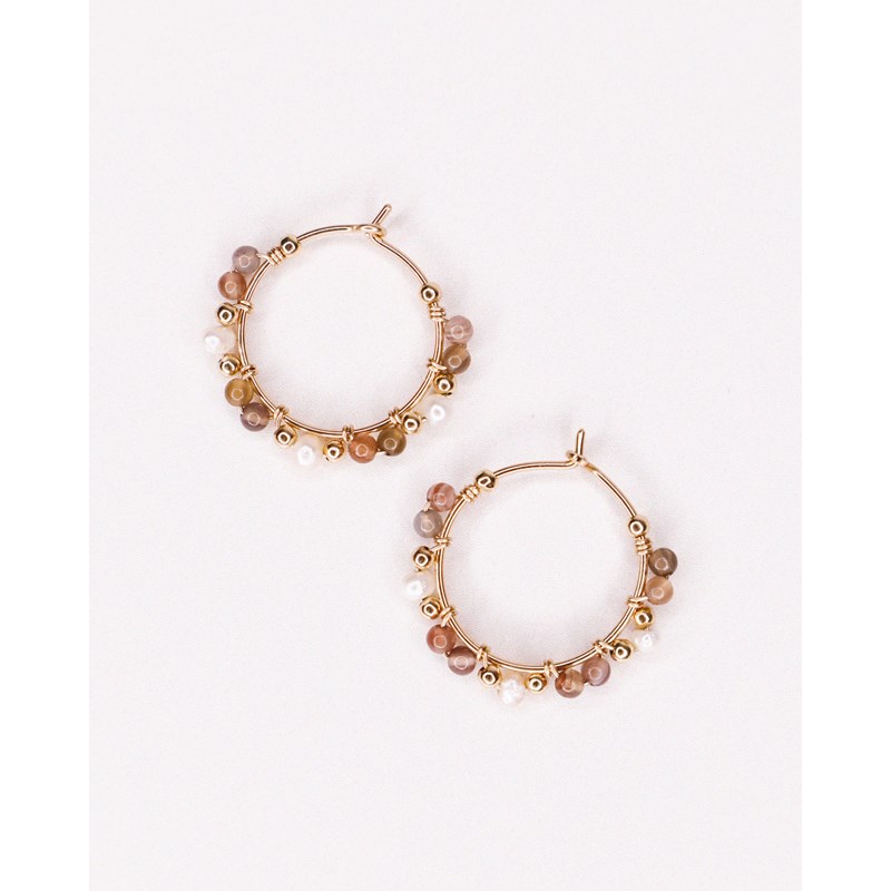 Axelle Joly - Créoles asmara - or