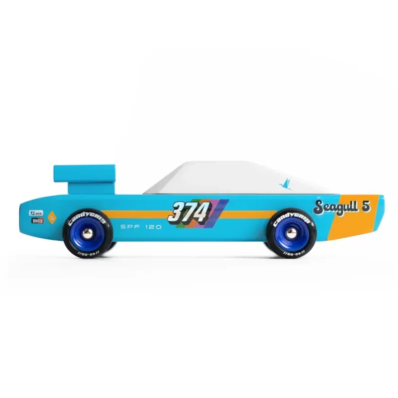 Voiture seagull bleue