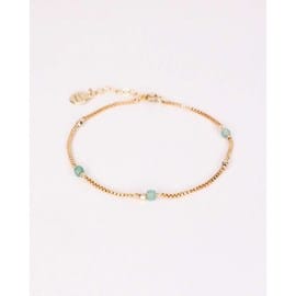 Bracelet eure or - vert